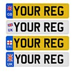 Premium Printed 2D Number Plate | MOT/ROAD Legal | Same Day Dispatch | Fast Post