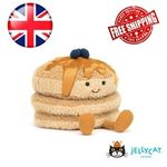 Jellycat Amuseables Pancakes Breakfast Bliss in Plush Toy Christmas Tag Dust Bag