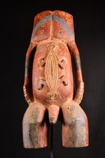 An Old Large African Makonde Belly Mask Tanzania Africa Afrika Afrique 2044