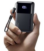 INIU Power Bank, Slimmest 10000mAh 45W Portable Charger, USB C Fast Charge P55