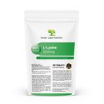 L-Lysine 1000 mg Tablets – High Strength, Immune, Skin Health & Tissue Repair