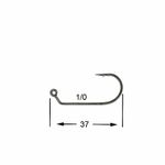 VMC Jig hooks 7161 High Carbon Steel 60 degree for lures jigs perks swimbaits