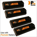 4 x replacement batteries 6v 1.5ah (pro-series) for paslode im350/350+/65/65A/25