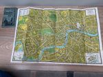 London Pictorial Map -Shows Approximate Area Destroyed By Enemy Action 1940-1941