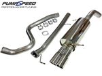Pumaspeed Vulcan V2 Cat Back Exhaust Fiesta ST180 1.6 EcoBoost - Polished Tips