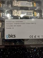 Huawei Gbics 10GBASE-LR SFP+ 1310nm 10km LC Lot of 10 Units