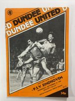 Dundee United v P.S.V.  Eindhoven;  UEFA Cup 1st Round,  15th September 1982