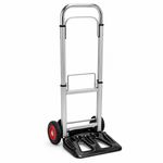 Hand Trolley Sack Truck Lightweight Steel Platform Aluminium Folding Cart 90KG