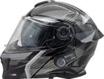 ViPER RS-V121 Blinc Bluetooth Flip-Up/Front Motorcycle Helmet - Carbone
