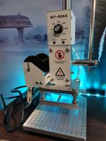 Hot Foil Stamping Machine Manual PVC Stamper Leather Bronzing Embossing Machine