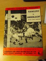 RANGERS v Anderlecht Belgium (European Cup) 1959/1960 16/9/1959 (8)