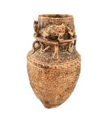 Tang Dynasty Chinese Vase In Terracotta - C.1200 AD