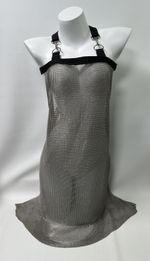 Whiting & Davis Stainless Steel Apron Mailite Mesh Chainmail Butchers Safety USA