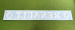 Renault Tractor Cab Sunstrip Window Windscreen Sticker Decal Vinyl Funny Farmer