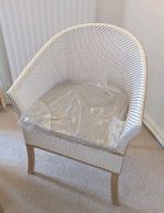 DERBY BASKET WEAVE discreet COMMODE / CHAIR Padded seat Brand New Gordon Ellis