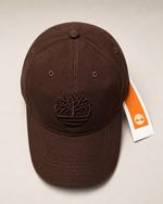 unisex adult Timberland Soundview Cotton  (dark brown) baseball Cap on big sale 