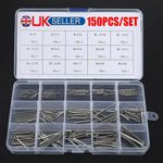 150Pcs Split-Pins / Split Cotter Pins Stainless Steel A2-Marine Grade (304) UK