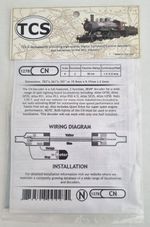 New TCS DCC Decoder CN - Mobile Decoder for Kato and Atlas Locos