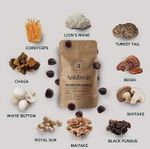 Ankhway Mushroom Gummies 60 Count | 10 Functional Mushrooms | Energy & Immunity