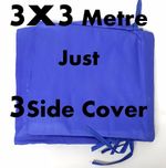 3M×3M  Gazebo Waterproof Canopy Replacement  OR  3-side cover  Red or Blue Color
