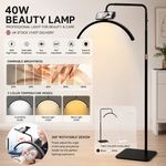 Lash Light LED Half Moon Light-Beauty Lamp Floor for Eyelash Extensions Standing