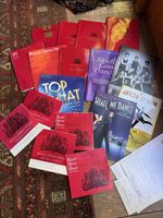 Job Lot of Vintage Ballet Souvenir Programs X 17 Theatre Programmes some signed 