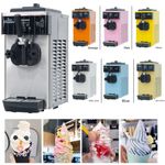 Commercial Small Single Head Soft Ice Cream Machine Stainless Steel Sundae Maker