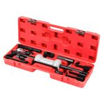 13x Dent Puller Set 10lb Heavy Duty Steel Slide Hammer Puller Garage Car Tools