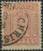 Norway Scott #7 Used F Stamp