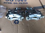 2 REAR BRAKE CALIPERS BRACKET CARRIER GOLF MK2 MK3 GTi G60 CORRADO JETTA VENTO