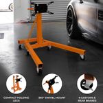 Folding Engine Gearbox Support Stand 900kg 2000LB Heavy Duty Swivel Transmission