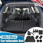 Car SUV Inflatable Air Bed Mattress Travel Camping Back Seat w/Pump 180x130cm UK