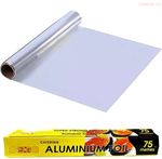 HeavyDuty Aluminium Foil Roll 450mm x75m Catering Kitchen Food Wrap Extra Strong