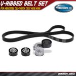 Drive Belt Kit for Mercedes-Benz C204 S204 W204 A207 C207 W212 S212 W166 X204