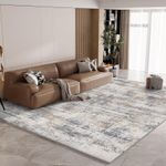 Vamcheer Modern Area Rug- Upgraded 10mm Thick Sponge for Exceptional Comfort