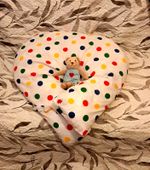 Baby Maternity pillows in fun soft colourful fabric.