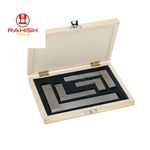 New 2" 3" 4" 6" Precision Steel Hardened TRY Square Set Ground Machinist Tool UK