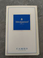 Vintage Wedgwood Cameo Collectors Card Blue Jasperwear