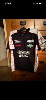 Relentless Suzuki TAS Racing Superbikes Shirt Pirelli Putoline Beacon 2007