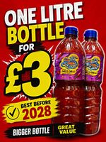 Blue Dragon Sweet Chilli Sauce Soft Drink 1L Bottle Best Before 2028