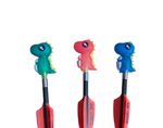 Scalded Cat Archery Spare Arrow Toppers Dinosaurs X 3 Target Field Gift Free p&p