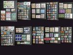 United States Stamp Collection Of Single Stamps Pairs Numbered Blocks, Blocks Ex