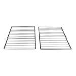 2 x BBQ Grill Oven Shelf Rack Extendable Screw Fix Adjustable Arms Barbecue Grid