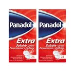 Panadol Extra Soluble Tablets 2 x 24 - (MAX ONE UNIT PER ORDER)