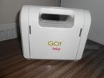 Accuquilt "Go Baby" fabric cutting machine (used). Complete with cutting mats.