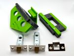 Tubular Latch Jig Router Template for Carlisle Brass / Eurospec TL1 TL2 TL3 TL4