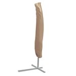 3.5M 3M BEIGE CANTILEVER PARASOL COVER GARDEN PATIO FURNITURE WEATHER PROTECTION