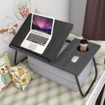 Folding Laptop Bed Table Sofa Breakfast Tray Portable Computer Lap Desk Stand