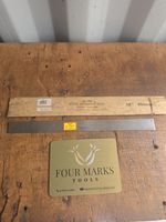 Starrett No 385 Straight Edge 18" Steel Straight Edge Engineering Tools