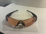 Vintage Oakley NOS Zero Sunglasses Matte Black G30 Persimmon Lens w box & bag